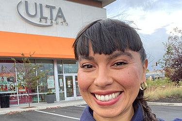 Ericka Rodriguez celebrating Axiology Beauty's launch at ULTA